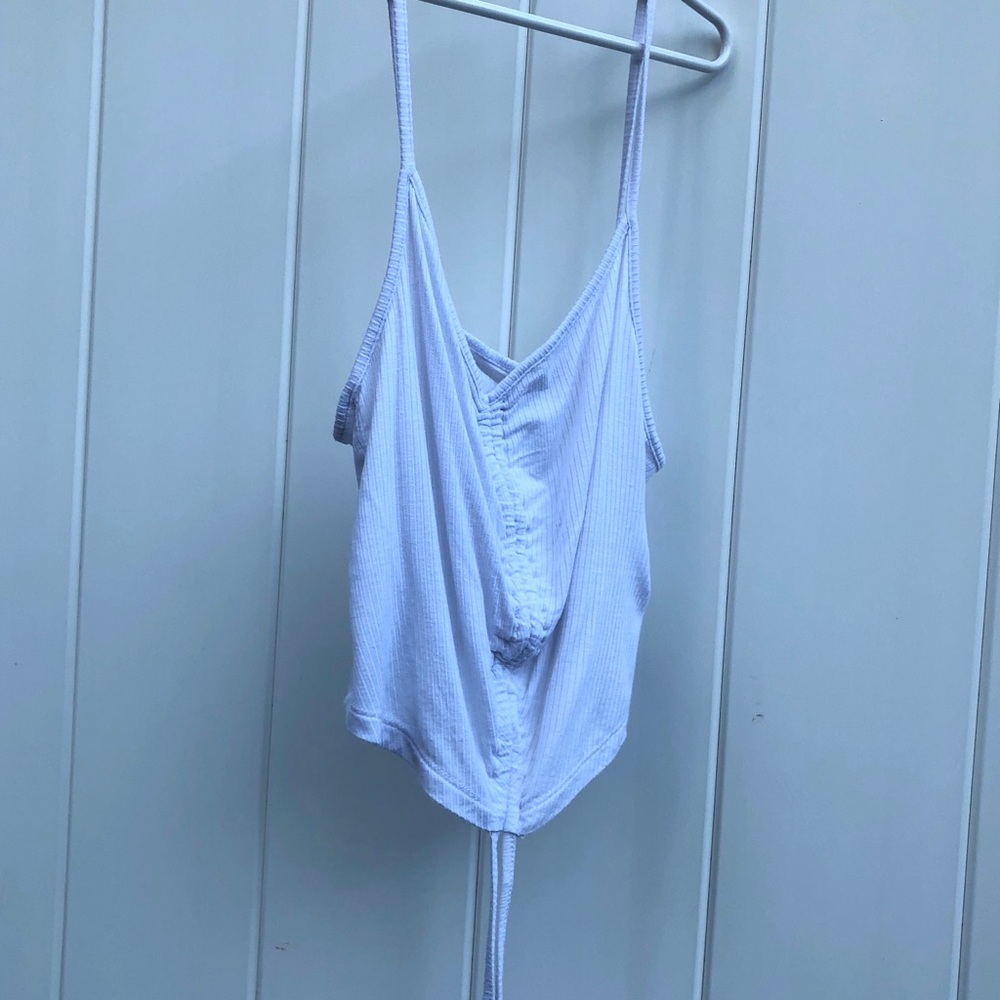 Garage cropped tank